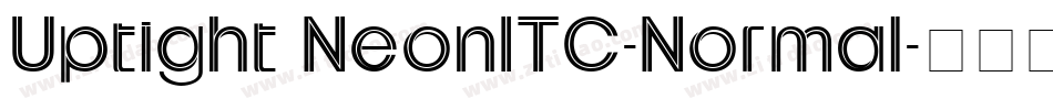 Uptight NeonITC-Normal字体转换